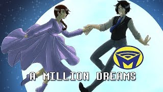 A Million Dreams The Greatest Showman  Man on the Internet Cover [upl. by Dnalyk]