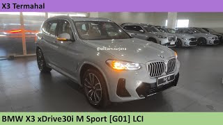 BMW X3 xDrive30i M Sport G01 LCI review  Indonesia [upl. by Johnette]