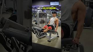 Use The Leg Extension to Work Your QUADS HAMSTRINGS amp GLUTES [upl. by Allix671]