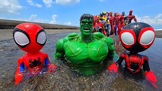 MARVEL SPIDEY TEAM HULK VS VENOM SPIDERMAN VS IRON MAN TEAM THANOS VS CAPTAIN AMERICA FULL MOVIE [upl. by Ekal]