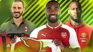 10 DAS MELHORES TRANSFERÊNCIAS EUROPEIAS DE 20172018 [upl. by Seltzer]