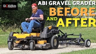 ABI GRAVEL GRADER  Driveway Repair Before and After [upl. by Orpheus]