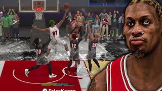 This NEW Dennis Rodman Build is the ULTIMATE DEFENDER in NBA 2K24 [upl. by Eidarb]