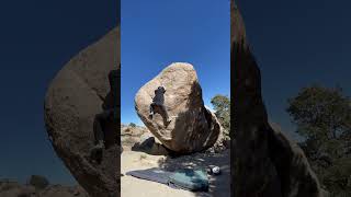 Solitaire V8 Bishop Bouldering [upl. by Ailes]