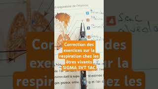 Correction des exercices SIGMA SVT 1AC Page26 exercices 1 et 2 [upl. by Schnell]