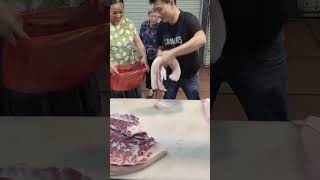 Fresh Pork  Pork Cutting  Cut as Much as You Need 1010 shorts [upl. by Tsirc646]