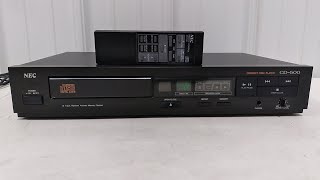 NEC CD500 COMPACT DISC PLAYER [upl. by Jackson]