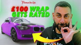 Yiannimize Savage Car Wrap Review [upl. by Lombardy]