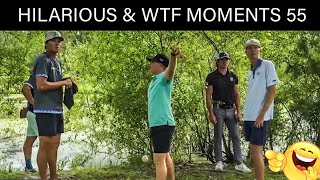 HILARIOUS AND quotWTFquot MOMENTS IN DISC GOLF COVERAGE  PART 55 [upl. by Monetta]