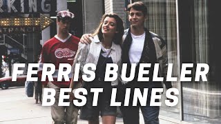 Ferris Bueller Best Lines [upl. by Bittner]