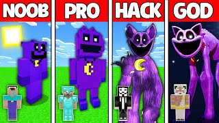 Minecraft Battle NOOB vs PRO vs HACKER vs GOD CATNAP POPPY PLAYTIME STATUE CHALLENGE in Minecraft [upl. by Cody]