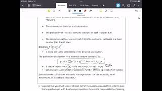 Binomial Distribution Introduction pg 48 [upl. by Alejandra743]