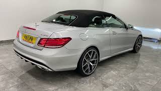 2014 64 Mercedes E350d V6 BlueTEC AMG Line Cabriolet GTronic [upl. by Ordnassela]