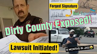 Youtubers Lawsuit After 8 months in Jail Dirty County Exposed Oscoda County [upl. by Selry]