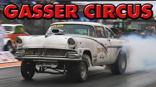 Gasser Circus at Dragstalgia 2017 [upl. by Westfall868]