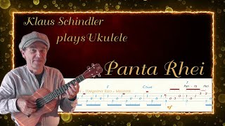 Panta Rhei Ukulele Solo [upl. by Dira]