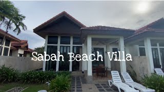 Sabah Beach Villa Pool villa Room Tour [upl. by Amikehs]