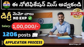 UPSC CSE Notification 2024  Latest Central Government Jobs  Application process jobsTelugu247🔥 [upl. by Anrat943]