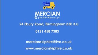 Mercian Skip Hire – Recycling Birmingham [upl. by Toille]