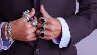 Men’s Jewelry Marcasite style 「Hong Factory Official」 [upl. by Harvison230]