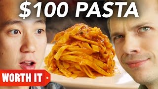 8 Pasta Vs 100 Pasta [upl. by Zsamot]