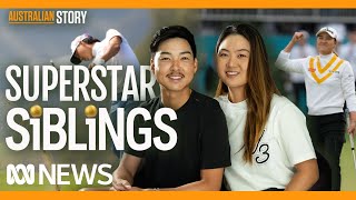 How siblings Minjee Lee and Min Woo Lee both became golfing icons  Australian Story [upl. by Atilegna729]