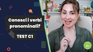 Learn Italian verbs TEST verbi pronominali youritalianteacher [upl. by Nevaed]