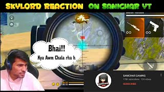 Skylord69 REACTION  SKYLORD REACT ON sanichargaming  AWM GAMEPLAY  SANICHAR YT  2GB GAMER [upl. by Llenrep]