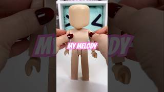 My Melody Avastars Doll Dressing asmr roblox doll [upl. by Asirap]