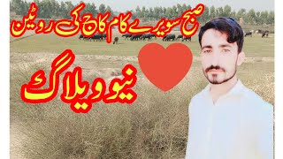 Subha Sawery Kam ki Routine 🐃❣️ Mhr Waseem SSraiki Vlog [upl. by Jeno]