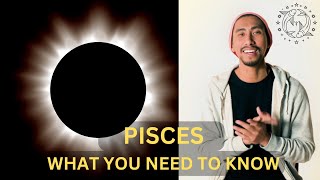 Pisces 🌒 What You Need To Know  April 2024 Tarot Reading [upl. by Oj376]