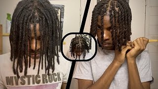 DREAD TWOSTRAND TWIST TUTORIAL [upl. by Leventis]