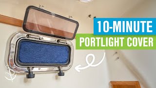 Make Your Own Portlight Cover [upl. by Denison]