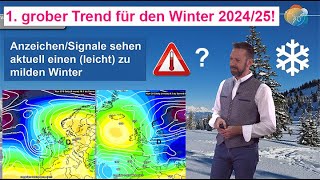 Das „verbotene Video“ Wie wird der Winter 202425 Erste Einschätzung mit grobem Trend bis April [upl. by Nnanaej]