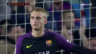 Jasper Cillessen vs Atletico Madrid Home 1617 HD 722017 [upl. by Cronin]