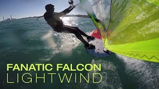 Awesome Windsurfing Day with FALCON LIGHTWIND  NPV8 Oct2017 [upl. by Acirahs]