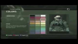 HALO ODST ALL ARMORS tHEATER MODE CUSTOMIZABLE CHARACTERS LEAKED [upl. by Welker]