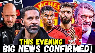 BIG NeWs🚨MAN UTD EXCITED NEWSampUPDATEs THIS EVENING UNFOLDEDn NoW 🔥✅CONFIRMED manunitednewstoday [upl. by Hsuk983]