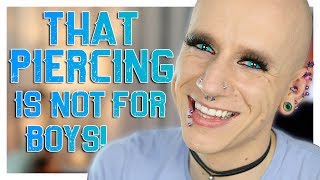 Piercing At Home amp Gendered Piercings  Piercing FAQ 24  Roly [upl. by Alroy409]