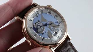 Breguet Classique Hora Mundi 5717BRUS9ZU Luxury Watch Review [upl. by Dwinnell]