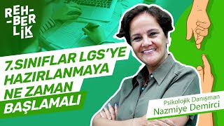 7Sınıflar Lgsye Hazırlanmaya Ne Zaman Başlamalı [upl. by Ahsitil287]