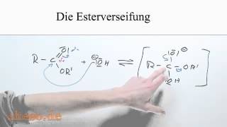 Esterverseifung oder alkalische Esterhydrolyse [upl. by Nerred]