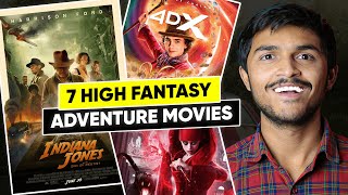 TOP 7 BEST Magic Fantasy Movies In Hindi  Best Magical Fantasy Adventure Movies  Moviesbolt [upl. by Nedrah]