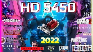 Radeon HD 5450 in 2022  Test in 17 Games [upl. by Allecsirp13]