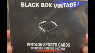 BLACK BOX VINTAGE MYSTERY BOX  Looking for Jordan and Mickey Mantle [upl. by Menendez]