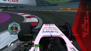 Automobilista  F1 2017 HUD amp TV Style 1 [upl. by Hugo]