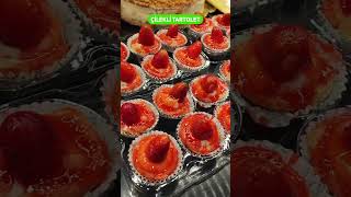 Doğal Yeşil Fırın Adana Çilekli Tartolet food dessert tartolet [upl. by Mallissa985]