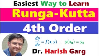 RungeKutta 4th order Method amp Illustrative Examples [upl. by Teodoor]