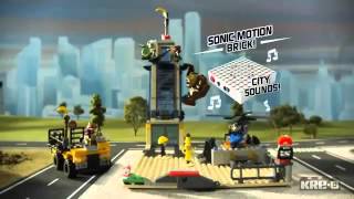 Hasbro  KREO  CityVille Invasion Skyscraper TV Toy Commercial 2013 [upl. by Acirat]