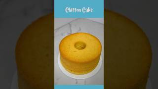 Easy amp Fluffy Chiffon Cake chiffoncake chiffoncakerecipe soothingbaking [upl. by Werner337]